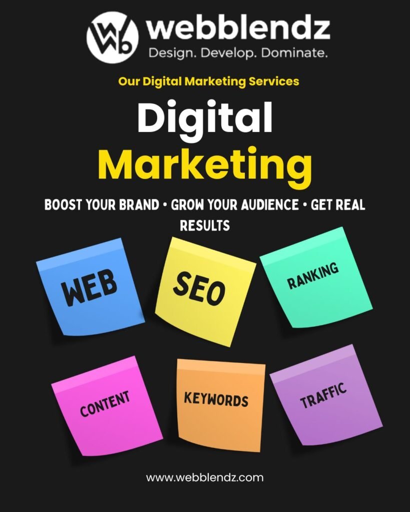 Digital Marketing Team at Webblendz